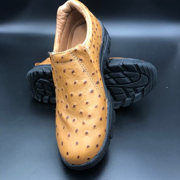 Roper Performance Tan Leather Slip-On Shoes, Women's Size 8/EUR 39 - Picture 7 of 7